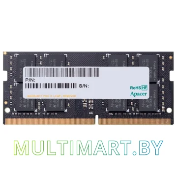 Оперативная память Apacer 8GB DDR4 SODIMM PC4-21300 (AS08GGB26CQYBGH)